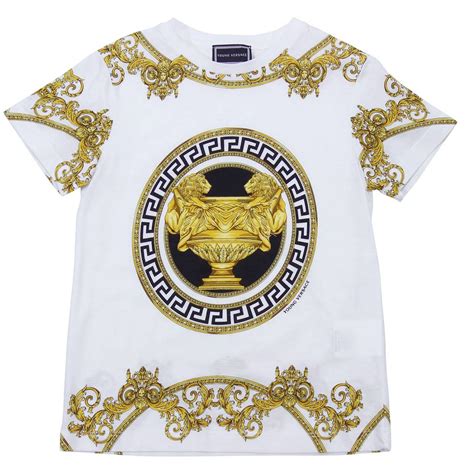 versace junior t-shirts|versace kids shirts.